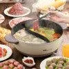 Bear Electric HotPot DHG-B60R6, Multifunctional with Divider ,1500W 6L
