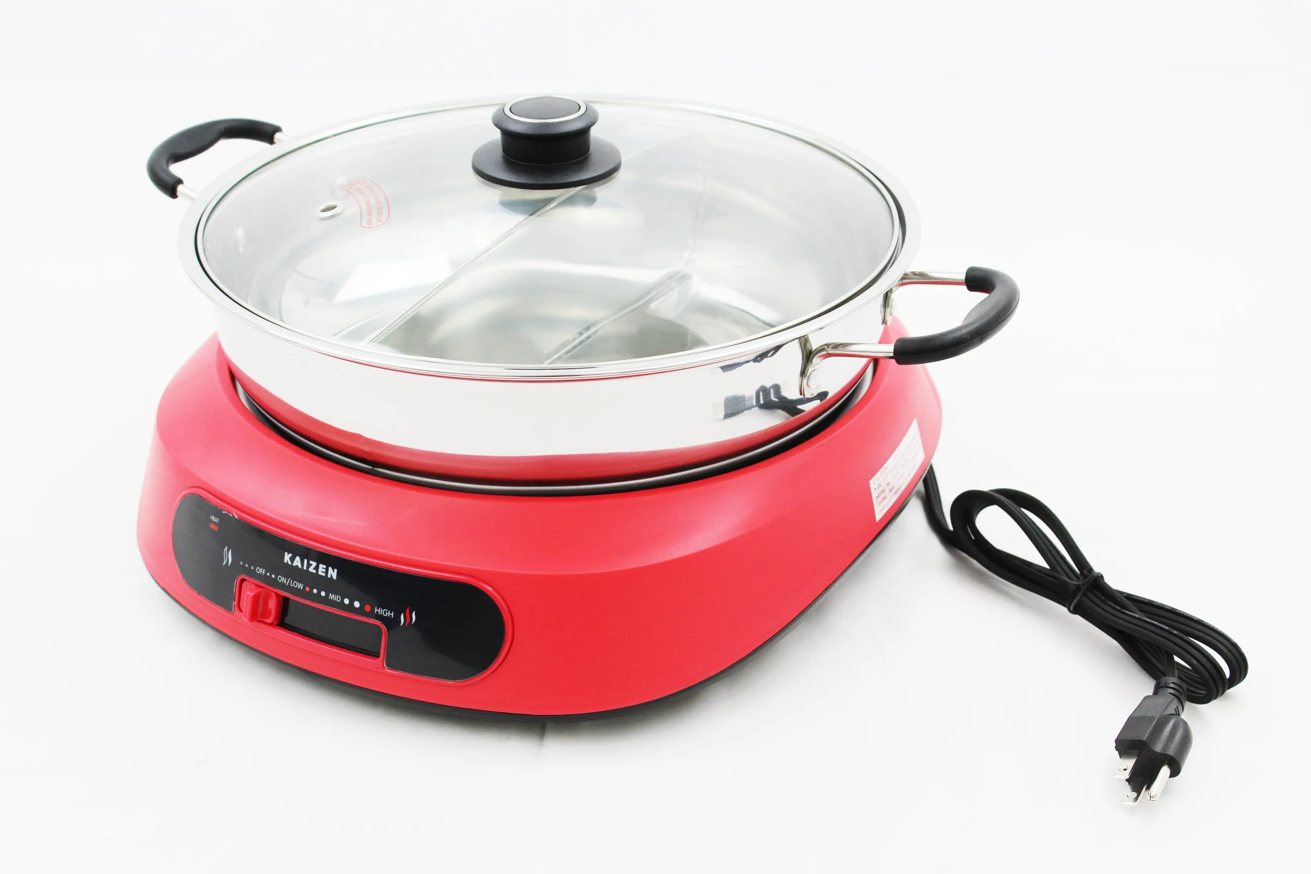 Electric Shabu Shabu Hot Pot Divided New Electric Hot Pot