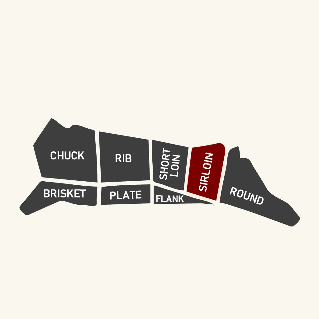 Grain-Fed Beef Flap Meat Slices from New Zealand (300g)