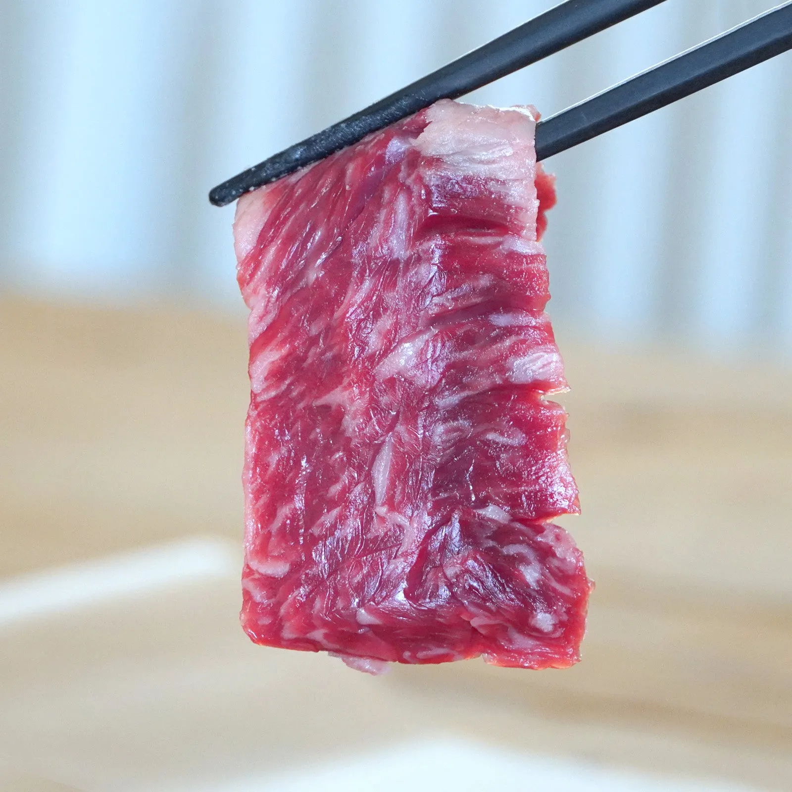 Japanese Range-Free Wagyu Beef Skirt Steak Slices from Iwate (200g)