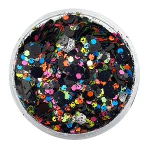 Mixed Chunky Glitter (Neon UV Glitter Mix) - Liquorice Allsorts