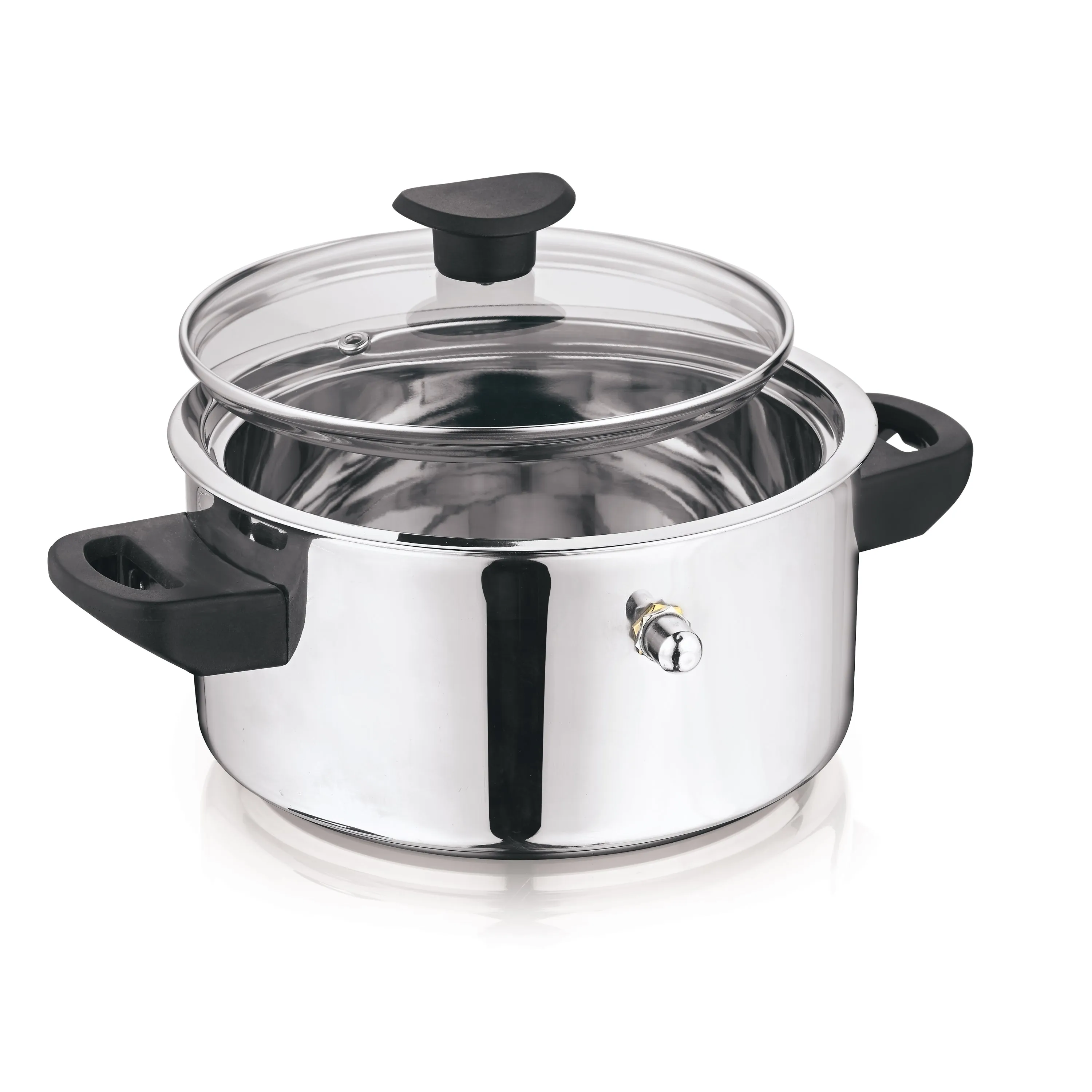 NanoNine Double Wall Milk Boiler with Glass Lid: Efficient and Safe Stainless Steel Design for Perfectly Steamed Milk Every Time