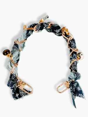 Navy Indie Phone Chain