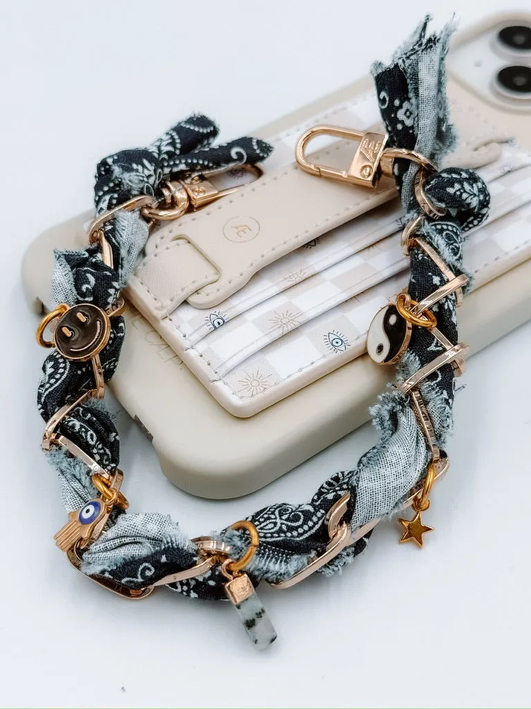 Navy Indie Phone Chain