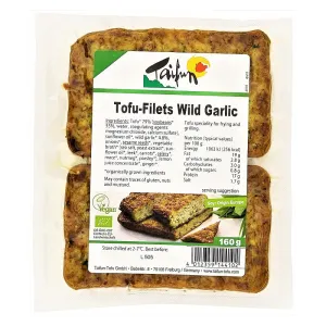 Taifun Organic Wild Garlic Tofu Fillets 160g