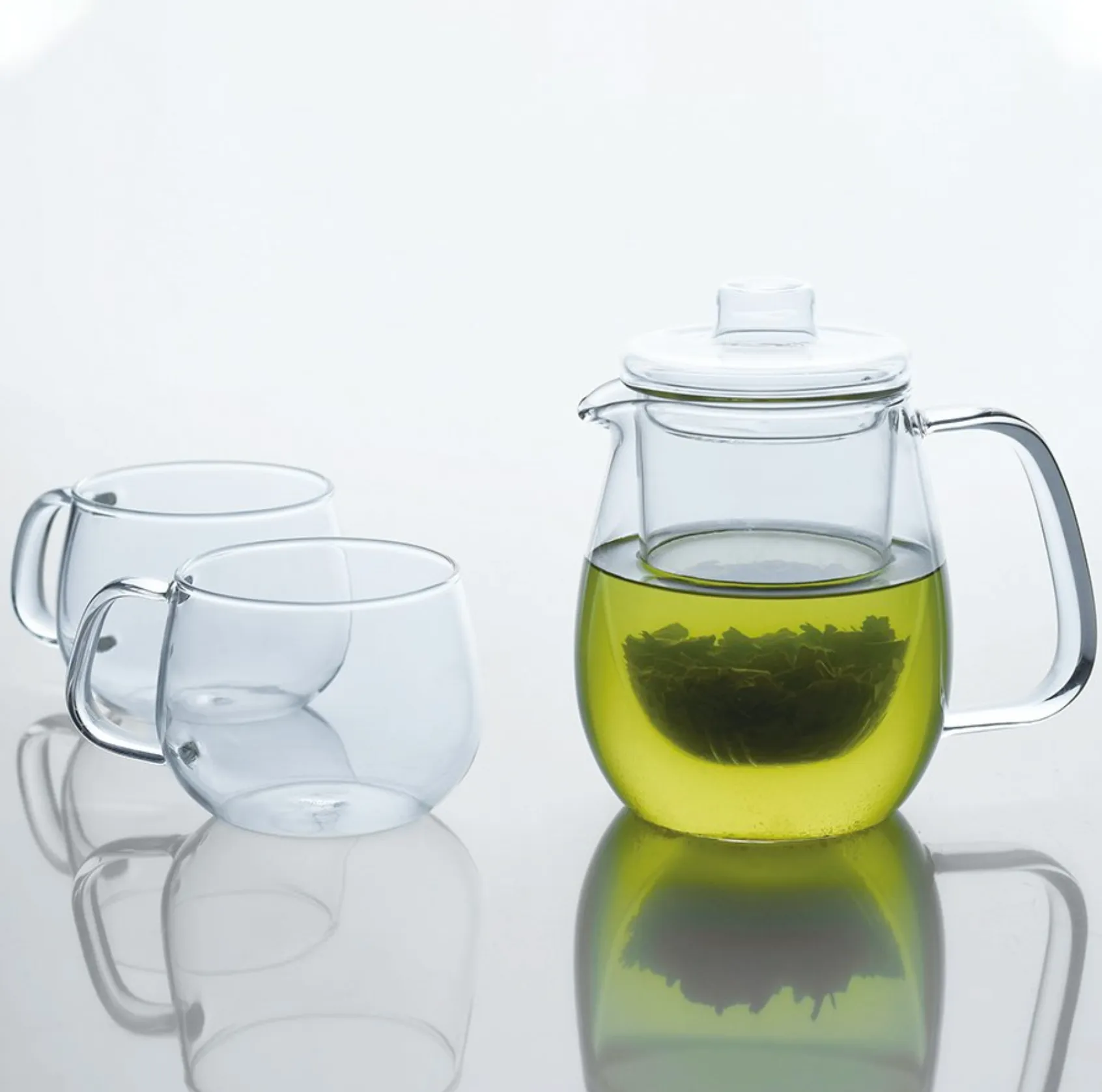 Unitea Large Glass Teapot w/ infuser – 24 oz