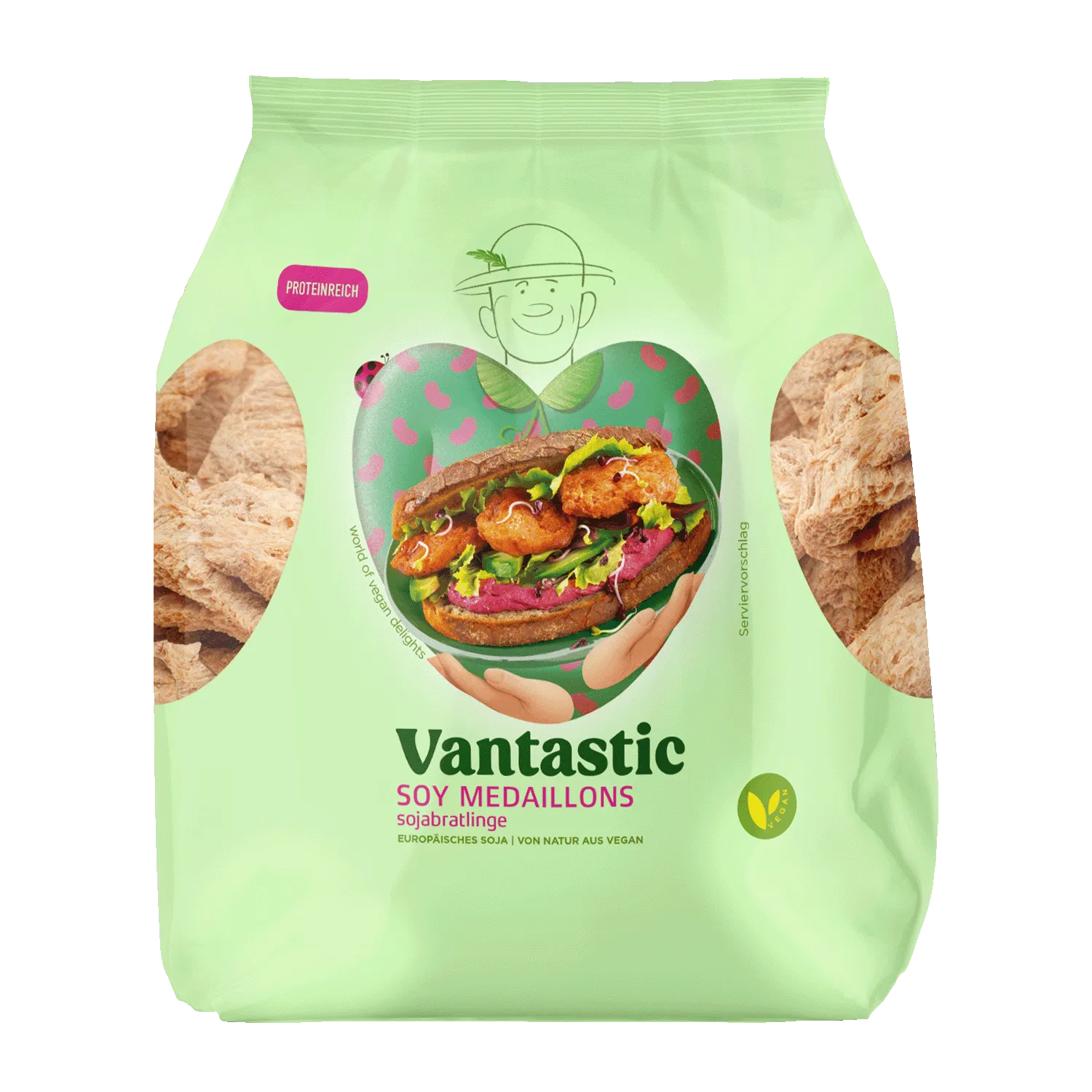Vantastic Textured Soya Medallions 200g