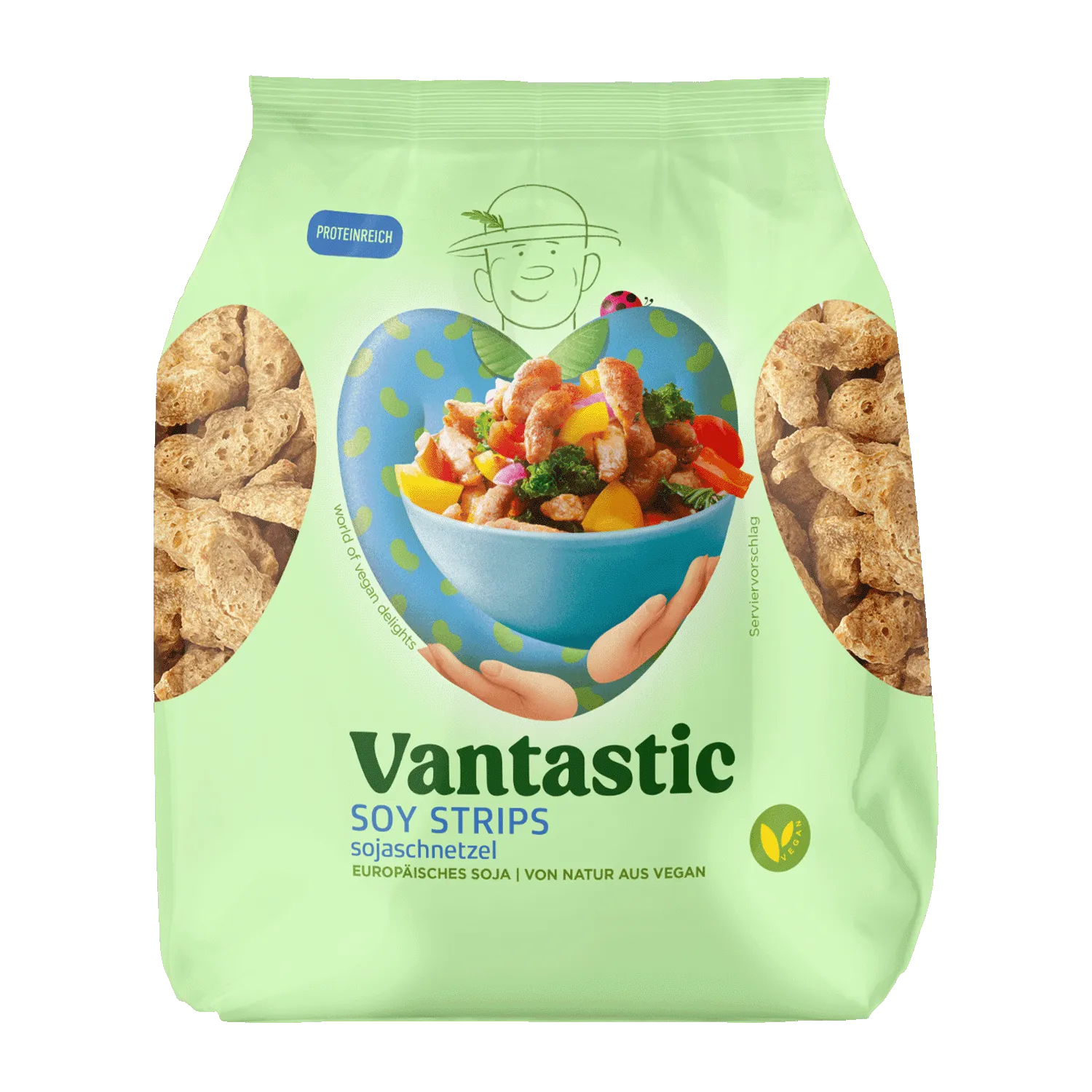 Vantastic Textured Soya Schnetzel Strips/Pieces 250g
