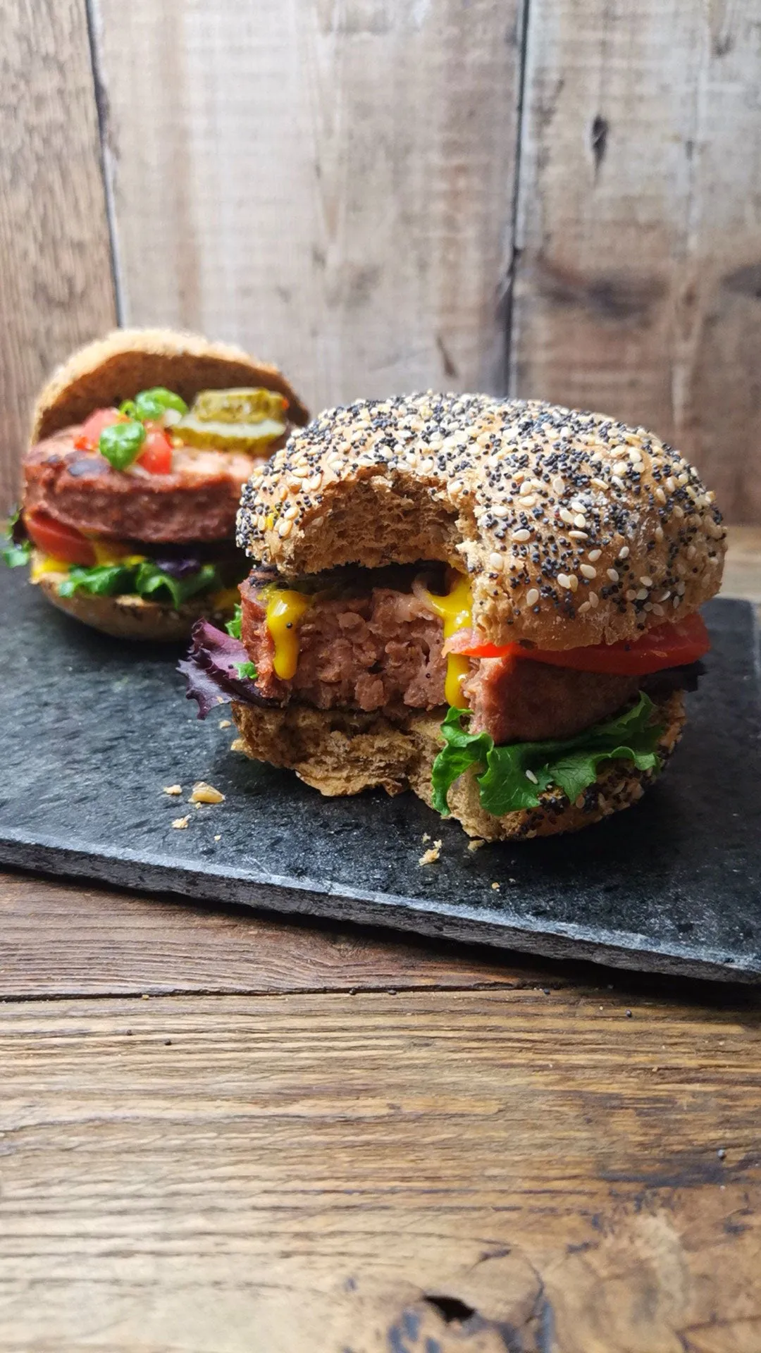 VBites Quarter Pounder VMega Burger 2 Pack 226g